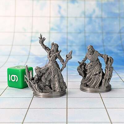 #ad Ice Witch and Queen Dungeons and Dragons Miniatures DnD Damp;D Mini 32mm Lot $2.62