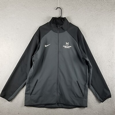 #ad Nike Portland State Jacket Coach Team Issue XXLT Woven Full Zip Embroidered $32.42