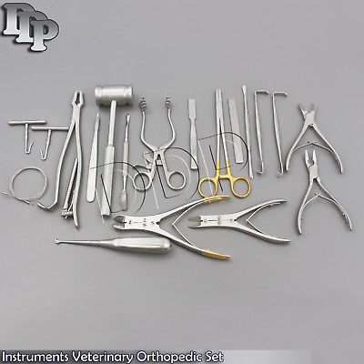 20 Instruments Veterinary Orthopedic Pack Surgical $109.82