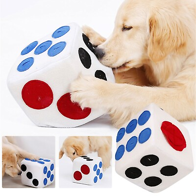 #ad Dog Bulk Pack Aggressive Chewers Color Toy Pet Dice Toy Training Accessories $27.21