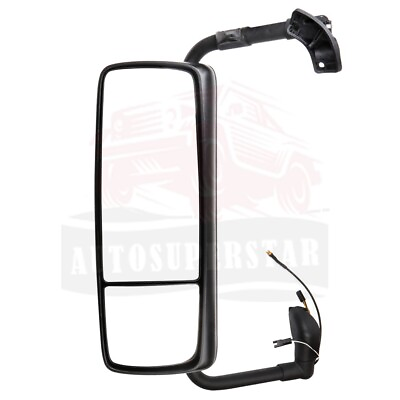 #ad 1 X Mirror Complete Truck Mirror Driver LH Side For Volvo VNL 2015 2018 $198.87