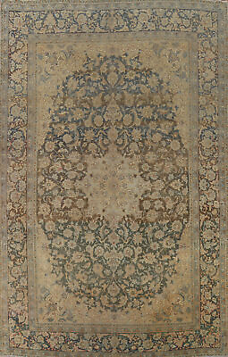 #ad Semi Antique Traditional Floral Najafabad Handmade Palace Size Rug 11x16 Carpet $3259.00