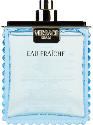 #ad Versace Man Eau Fraiche by Gianni Versace 3.4 oz EDT Cologne For Men New Tester $32.26