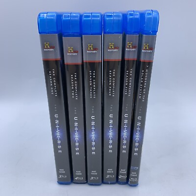 #ad The Universe Complete Seasons 1 2 3 4 5 3D 7 Wonders Blu ray 16 Disc Set $70.36