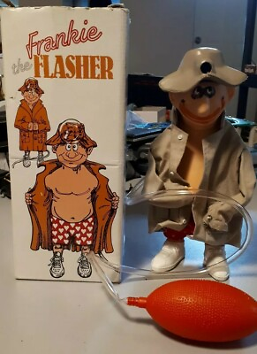 #ad Rare Vintage quot;Frankie The Flasherquot; Doll Figurine Novelty Party Toy 10quot; Tall C $89.00