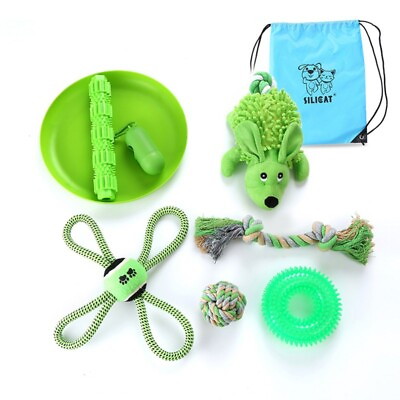 7 8 x Puppy Teething Chew Toys Dog Rope Toy for Aggressive Chewers Dog Toys $11.80
