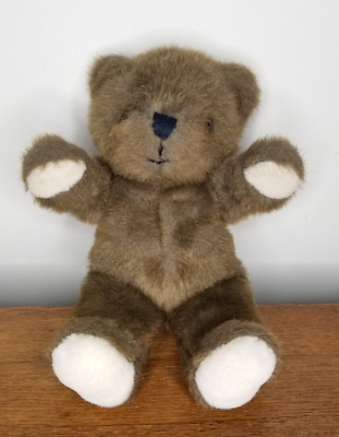 #ad Musical Wind up Stuffed Plush 13quot; Brown Bear Made in Korea $8.00