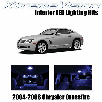 #ad XtremeVision Interior LED for Chrysler Crossfire 2004 2008 6 PCS Blue $9.99