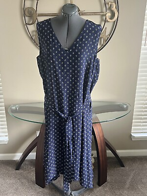 #ad Lafayette 148 New York Dress 100% Silk Size XXL NWT $150.00