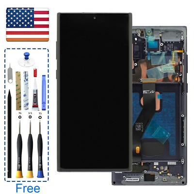 #ad OLED LCD Display Touch Screen Digitizer Frame For Samsung Galaxy Note 10 N975U $84.99
