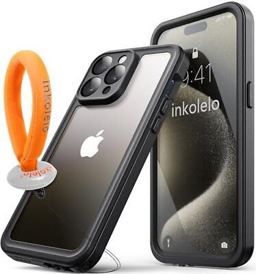 #ad inkolelo Compatible with iPhone 15 Pro Waterproof Case Built in Screen Full B... $36.72