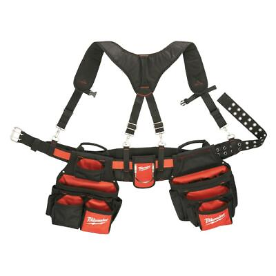#ad Milwaukee Contractor Work Belt With Suspension Rig $110.00