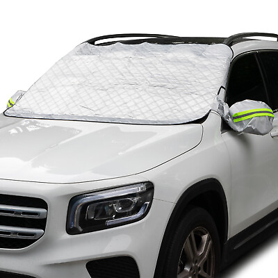 #ad Car US Windshield Cover Protect Winter Snow Ice Frost Freeze Sunshade Protector. $16.95