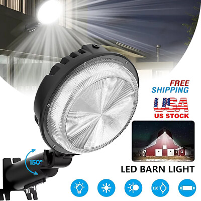 #ad 150W LED Barn Yard Street Outdoor Security Dusk to Dawn Waterproof Flood Light $55.59