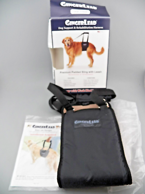 #ad Ginger Lead Dog Support amp; Rehabilitation Harness Sling for Large Female Dog GUC $22.45