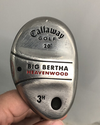 #ad Callaway Big Bertha Heavenwood 3 Hybrid 20 RCH 75w Light Graphite Shaft 3H S2H2 $40.00