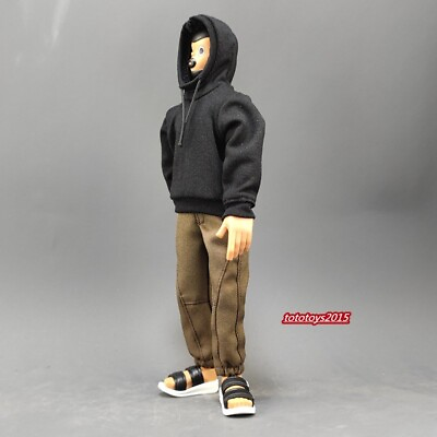 #ad 1 10 Scale Casual Sports Pants Trousers For 7inch Soldier Action Figure Body Toy $16.73