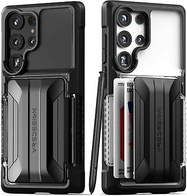 #ad For Galaxy S23 Ultra Case Wallet VRS DESIGN® Neoflip w Card Case $19.99