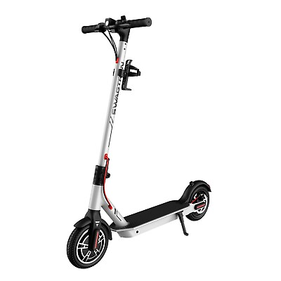 #ad Swagtron Adult Folding Electric Scooter 300W Motor 18 Mph Long Range 8.5quot; UL2272 $199.99
