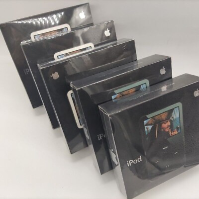 #ad NEW Apple iPod Classic Video 5th Gen 30GB 60GB 80GB Black White Sealed in box $113.99