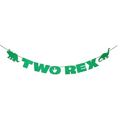 #ad Dinosaur Banner for Birthday Party Custom Toddler Milestone Green Glitter S... $16.45