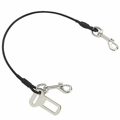 Mogoko Chew Proof Dog Car Seatbelt Safety Restraint Pet No Chew Tether Cable Sta $18.08