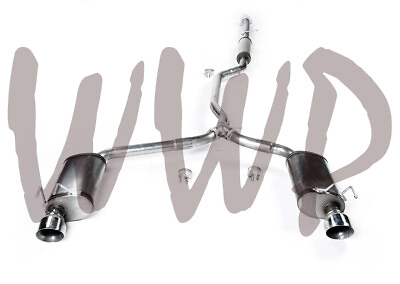 #ad Stainless Steel Dual CatBack Exhaust 13 17 Honda Accord Coupe EX L Touring 3.5L $379.95