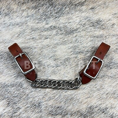 #ad Medium Leather Curb Chain $8.75