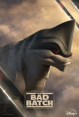 #ad New Art Print of 2024 Promo for Disney#x27;s quot;Star Wars: The Bad Batchquot; Final Season $32.99