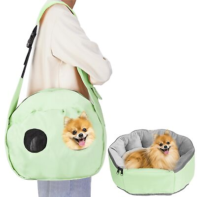 #ad Dual use Small Dog Carrier Sling amp;Pet Nest Pet Sling Carrier for Small Dogs ... $57.91