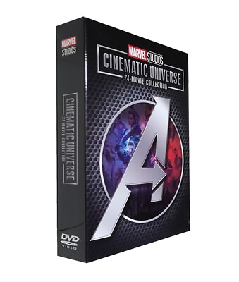 #ad Marvel Studios Cinematic Universe 24 Movie Collection DVD 13 Disc Box Set New $26.80