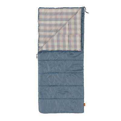 #ad #ad Ozark Trail 50F Flannel Lined Rectangle Adult Sleeping Bag Blue 75quot; x 33quot; $17.05