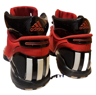 #ad #ad Adidas AdiZero#x27;s Men#x27;s Basketball Shoes sz 13 Red Black amp; White. Barely worn. $29.99