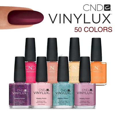 #ad CND Vinylux Nail Polish Buy 2 get 1 Free 120 Colors $7.95