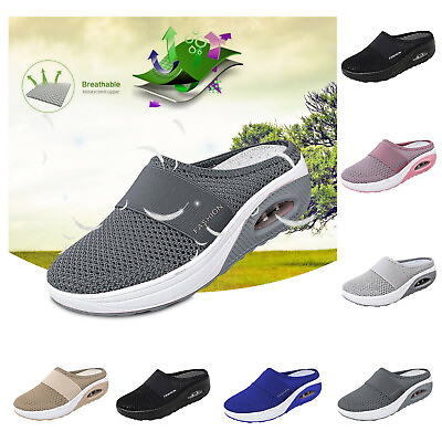 Air Cushion Slip On Orthopedic Diabetic Walking Shoes With Arch Support $19.25