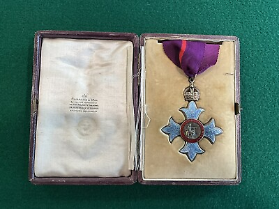 #ad WWI Order Of The British Empire Commander cased $595.00