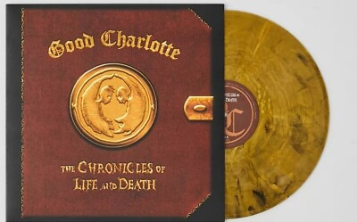 #ad Good Charlotte The Chronicles of Life and Death Metallic Gold Colored Vinyl LP $61.00