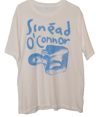 #ad VTG Sinead O Connor smoking WHITE T shirt Short sleeve All sizes S 5Xl XX16 $19.99