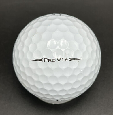 #ad Titleist Pro V1 Right Star Tour Issue Golf Ball 1 Titleist PGA Tour Pre Owned $105.00