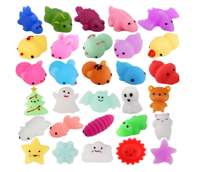 #ad 30Pcs Squishies Squishy Toys Mochi Squishy Toy for Kids Party Favors Mini Kawa $16.65