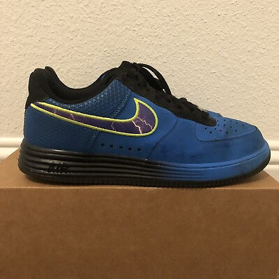 #ad Nike Lunar Force 1 Low LTHR Kevin Durant Blue Sneakers Men’s Shoes Size 10 $47.79