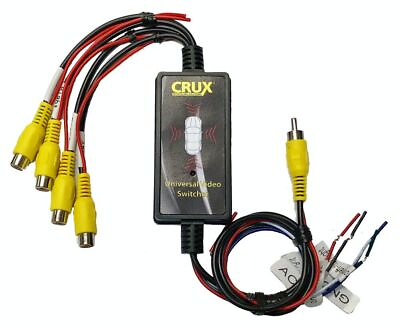 #ad Crux CSS 41 4 Input Automatic Video Switcher Sonic Electronix $49.95