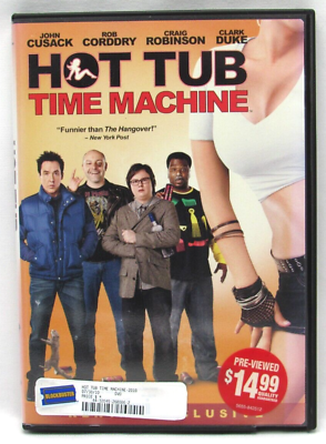 #ad Hot Tub Time Machine DVD John Cusack Craig Robinson Rob Corddry Clark Duke $1.99