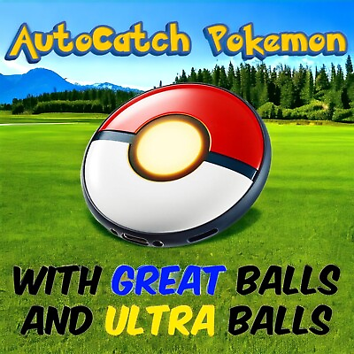 #ad #ad MODDED PokeMon Go Plus Great and Ultra Ball Autocatcher with On Off Switch $109.00