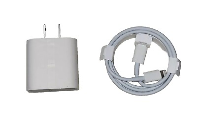 #ad Apple Power Adapter Charger Block A1720 Computer White IPhone Cellphone Phone $8.95