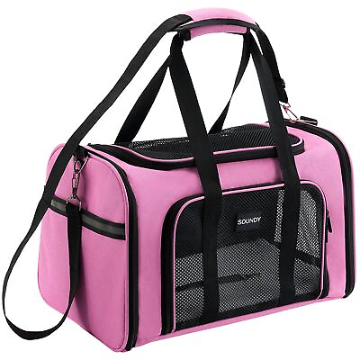 #ad Dog Carrier Cat Carriers Airline Approved Pet Carrier for Small Medium Dogs C... $34.06