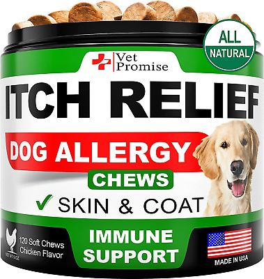 #ad Dog Allergy Chews Itch Relief for Dogs Dog Allergy Relief Anti Itch for Do $26.75