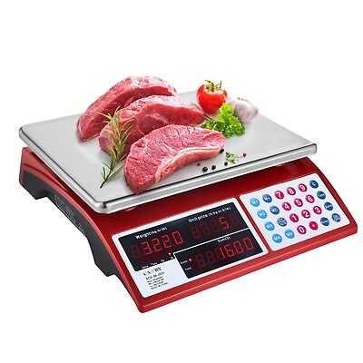 #ad CAMRY Digital Price Computing Scale Commercial 66lb 30kg Fruit Meat Produce... $116.56