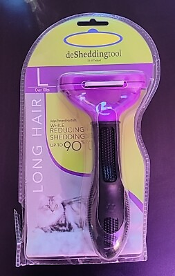 #ad deShedding Tool For Long Hair Cats Large Over 10 Lbs 2.65” Edge NEW $10.00