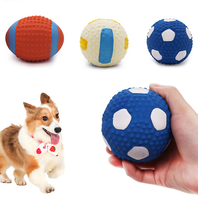 #ad Pet Latex Ball Cat Sponge Balls Cats Bite Toy Pet Supplies Fetch Toys Vocalize $11.09
